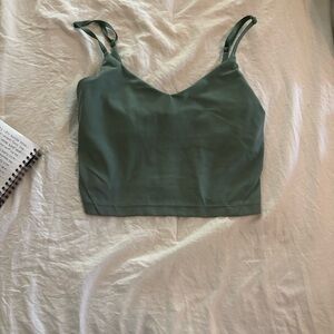 Olive Green Lululemon Tank Top